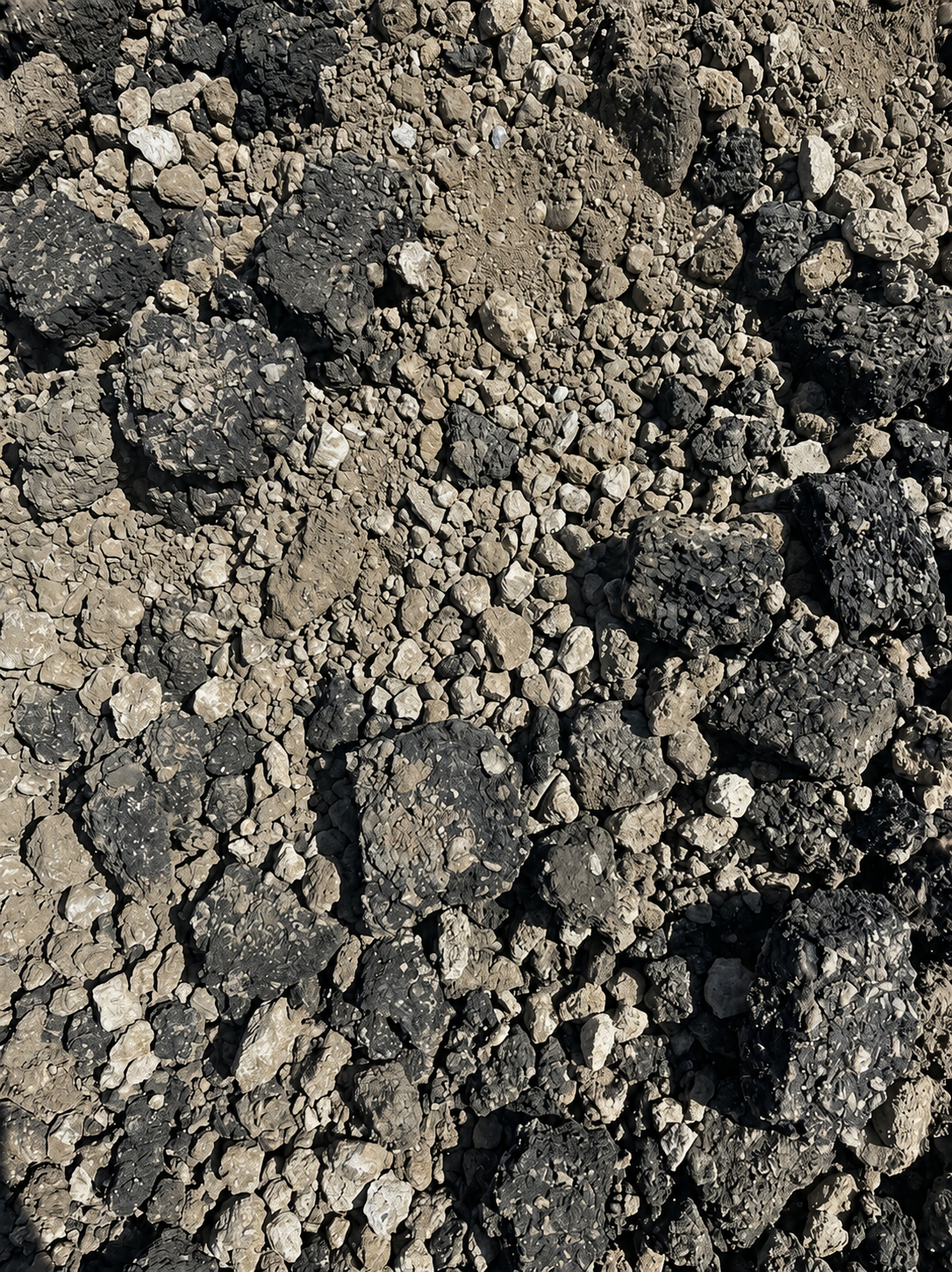 Mixed Asphalt and Concrete